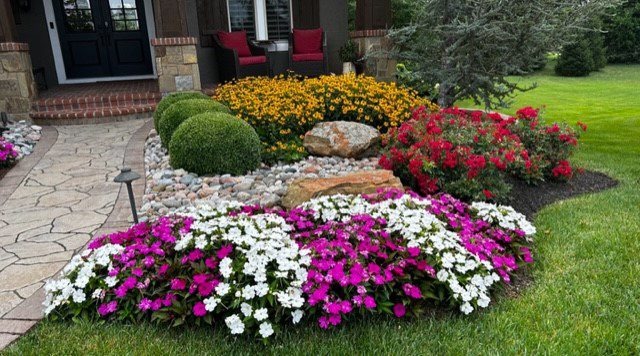 flower installation service
